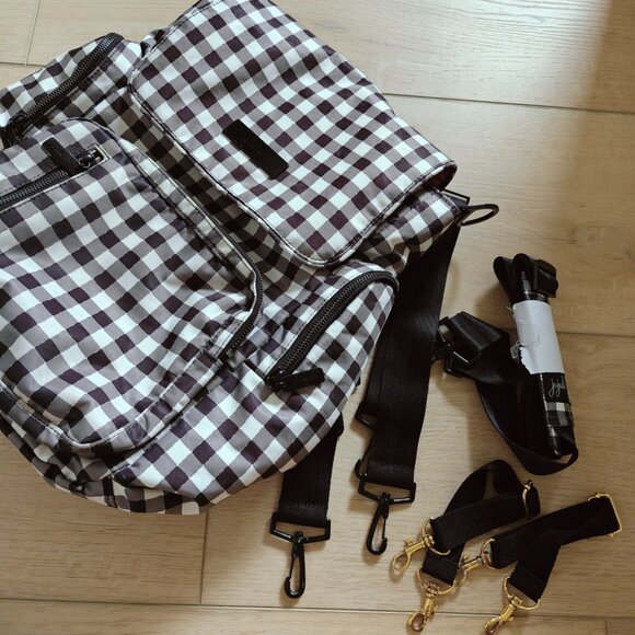 Jujube Gingham Plaid Be Sporty Diaper Bag Ju-ju-be - Picture 10 of 10